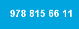 978 815 66 11